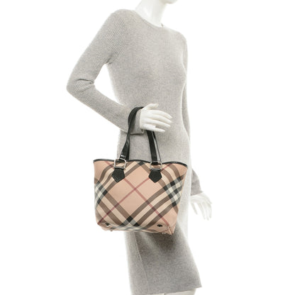 Burberry Nova Check Medium Tote Black 2 of 8