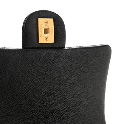 Chanel Caviar Quilted Mini Sweetheart Flap Black 11 of 12