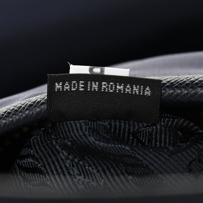 Prada Tessuto Nylon Saffiano Tote Bleu 6 of 11