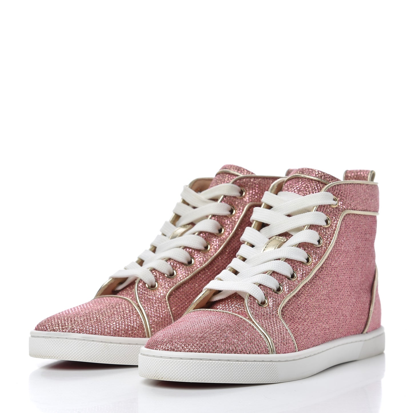 Glitter Womens Bip Bip Orlato Flat Sneakers 35.5 Poudre