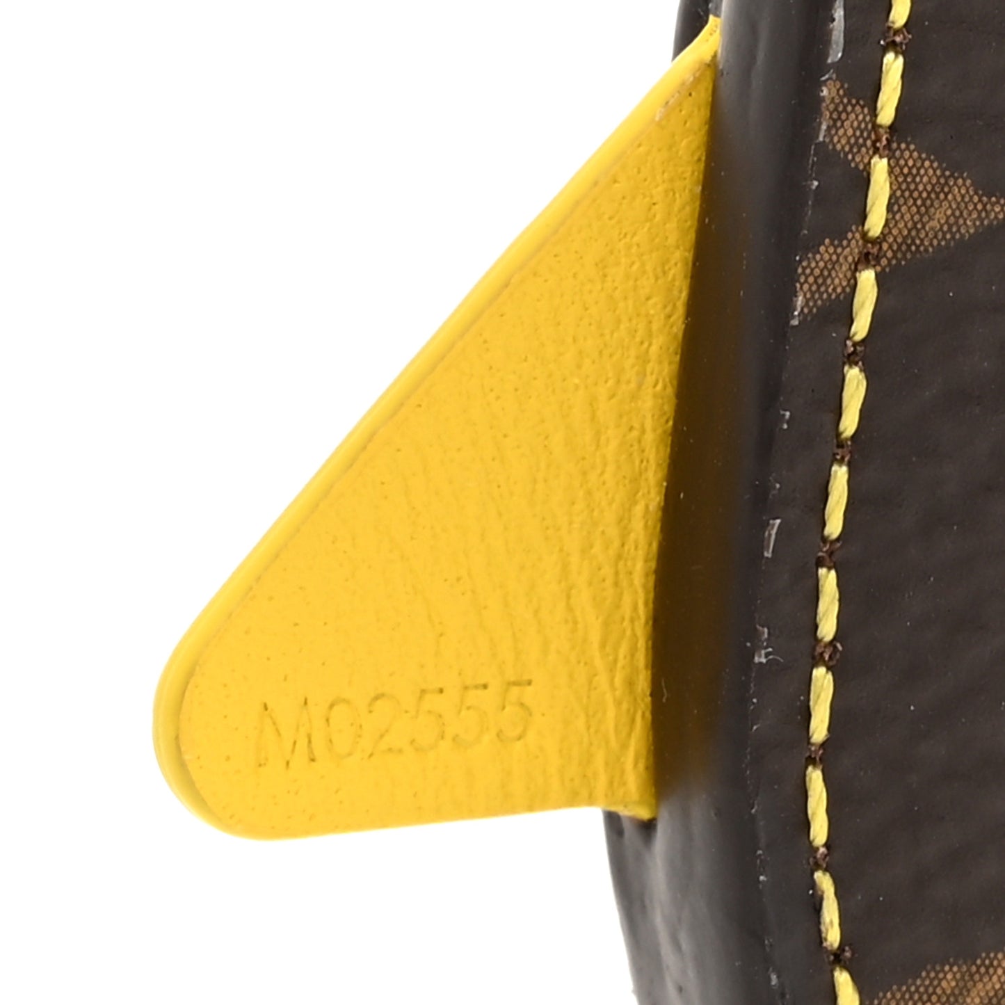 Monogram Pulcino Bag Charm Yellow