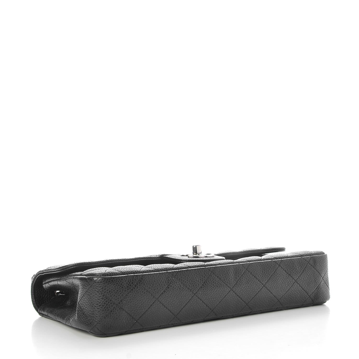 Chanel Caviar Quilted East West Flap Black 4 of 8