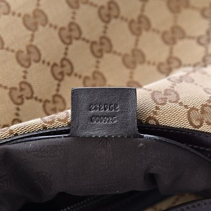 Gucci Monogram Medium GG Twins Hobo Dark Brown 7 of 13