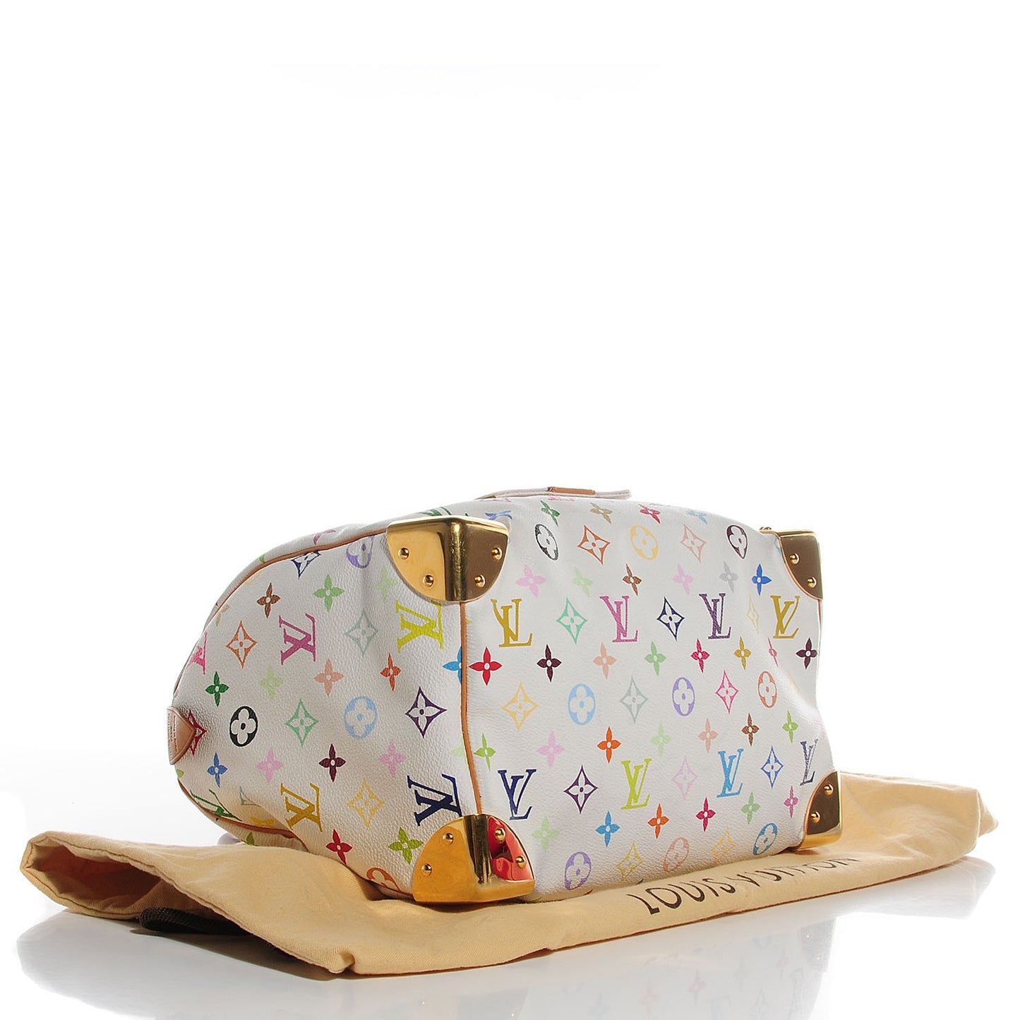 Monogram Multicolor Speedy 30 White
