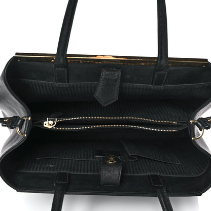 Fendi Vitello Elite Regular 2Jours Tote Black 5 of 16