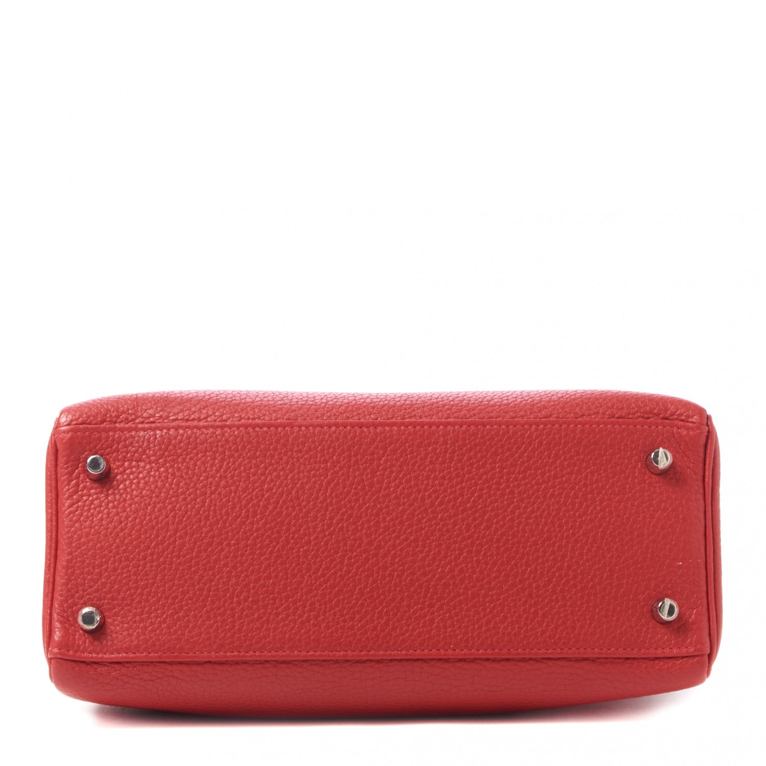 Hermes Taurillon Clemence Kelly Retourne 28 Rouge Casaque 5 of 31