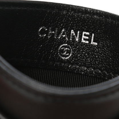 Chanel Lambskin Quilted Card Holder So Black 6 of 9