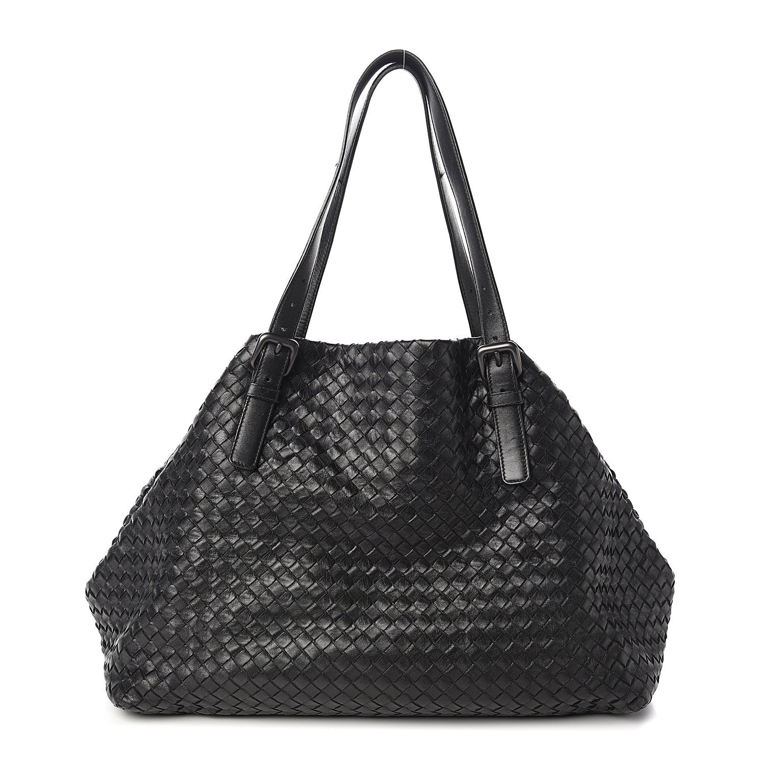 Bottega Veneta Nappa Intrecciato Large Seamless Tote Black 1 of 9