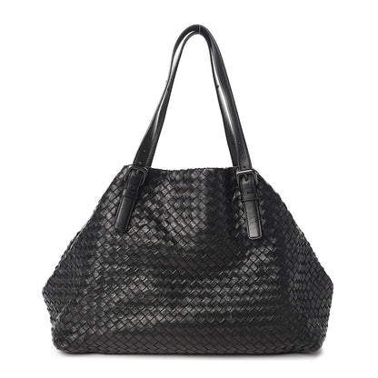 Bottega Veneta Nappa Intrecciato Large Seamless Tote Black 1 of 9
