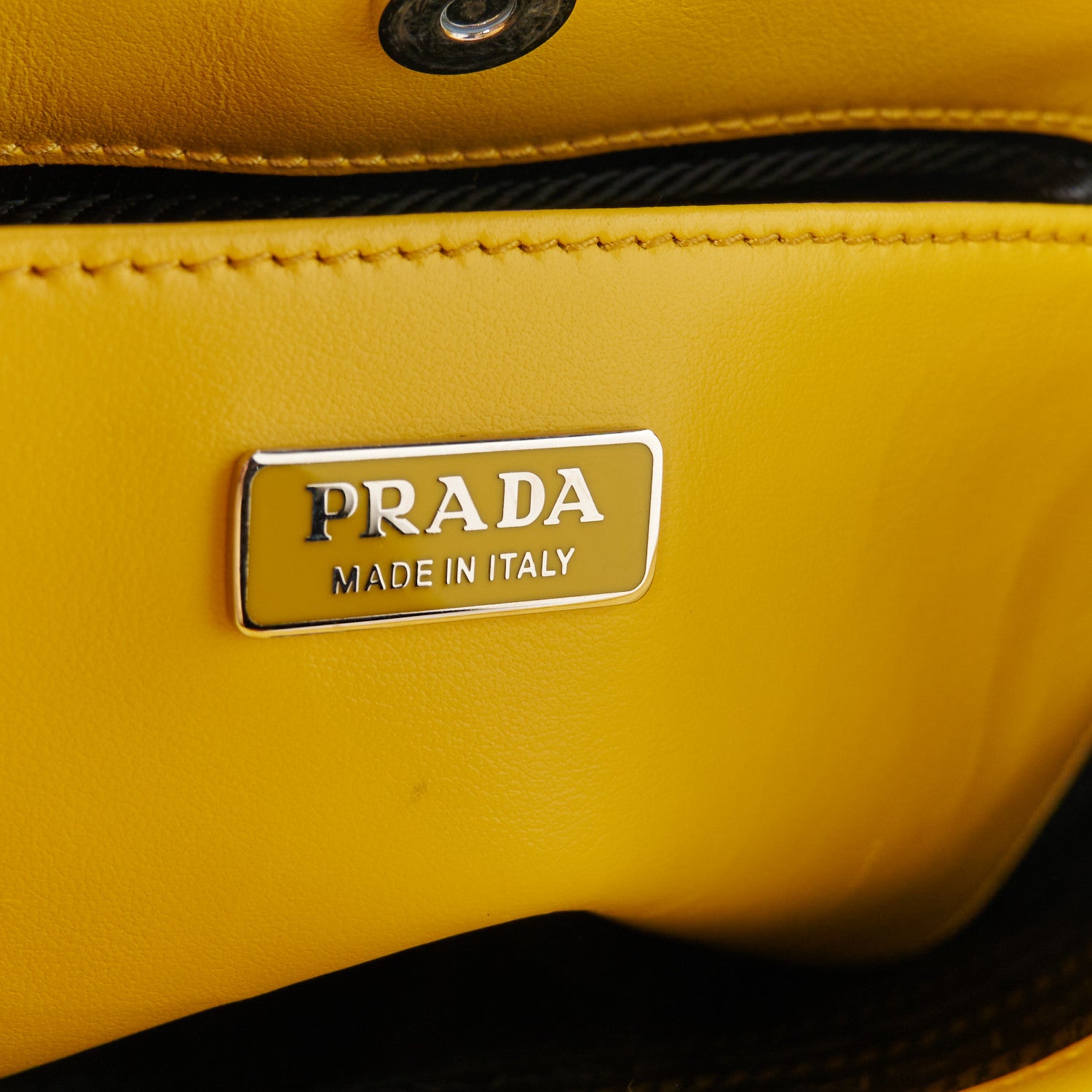Prada Spazzolato Cleo Shoulder Bag Sole 6 of 10