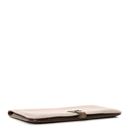 Hermes Togo Dogon Duo Wallet Etoupe 3 of 10