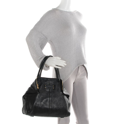 Alexander McQueen Leather Mini De Manta Tote Black 2 of 7