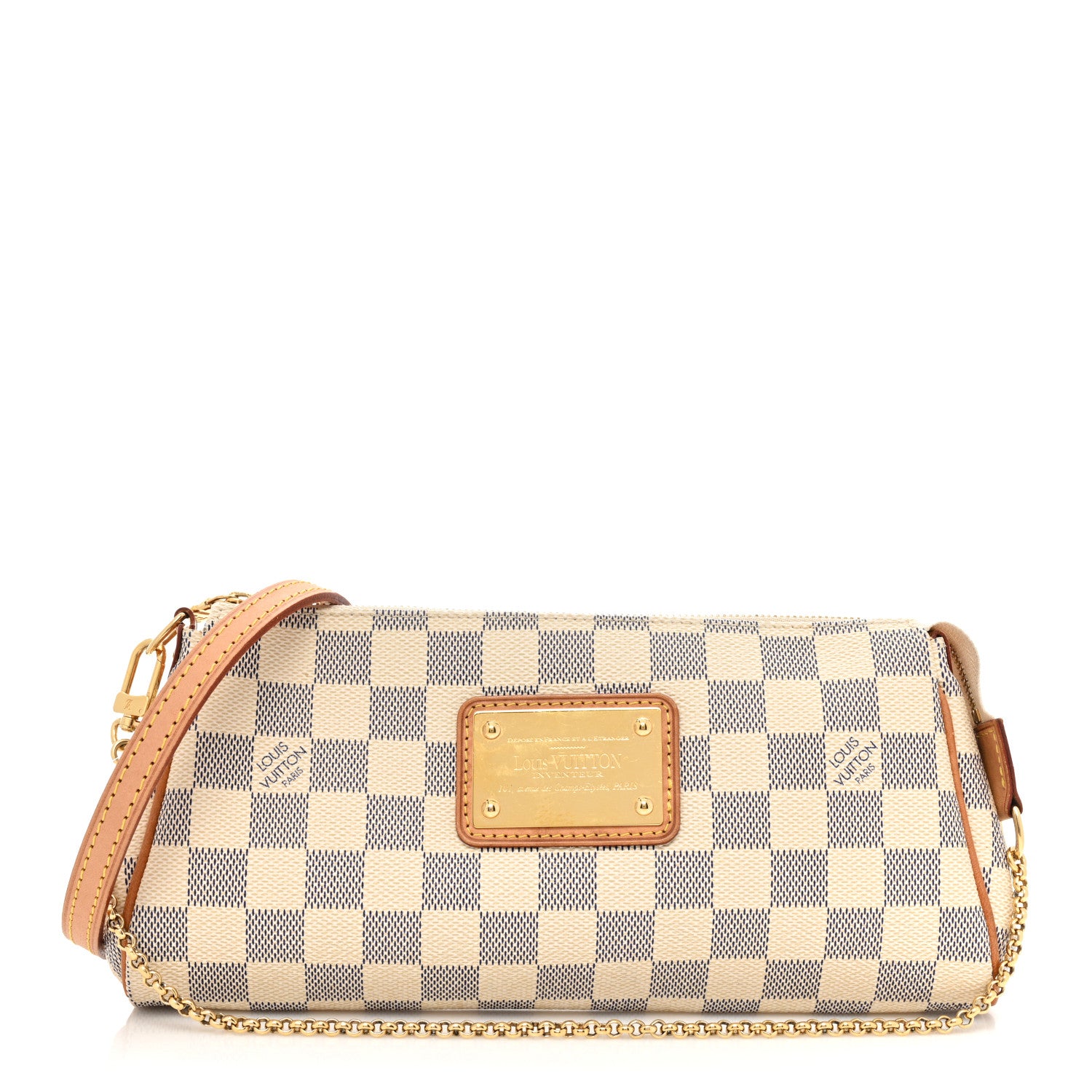 Louis Vuitton Damier Azur Eva Clutch 1 of 12