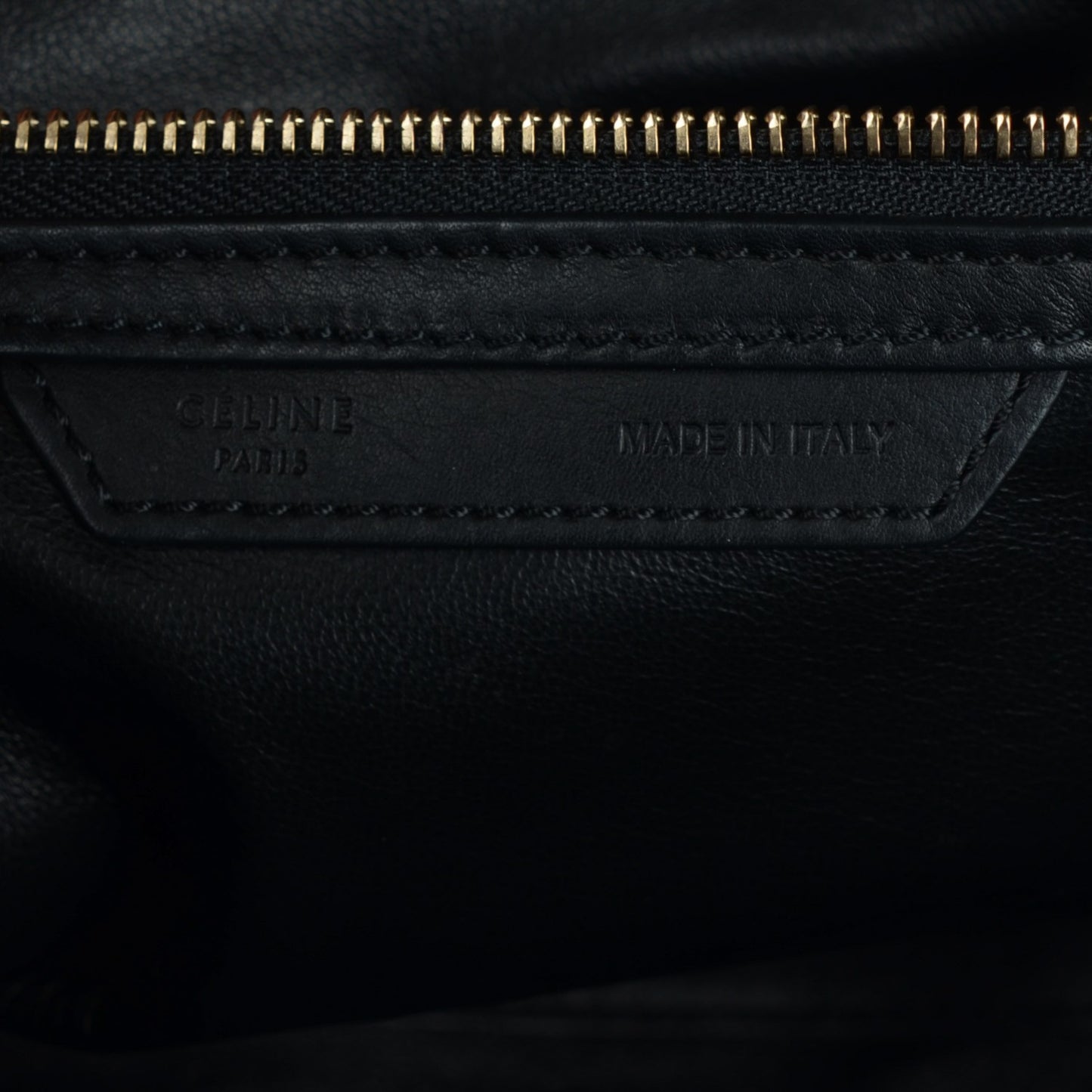 Smooth Calfskin Mini Luggage Black