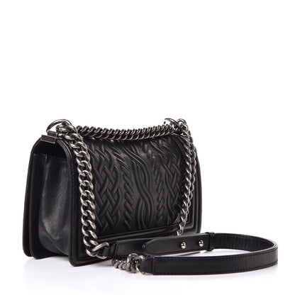 Chanel Lambskin Medium Celtic Boy Flap Black 3 of 6
