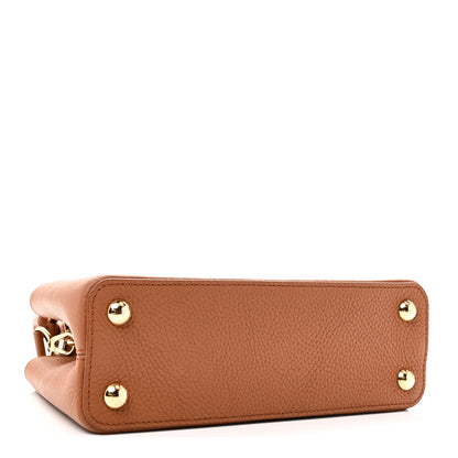 Louis Vuitton Taurillon Capucines BB Tan 4 of 9