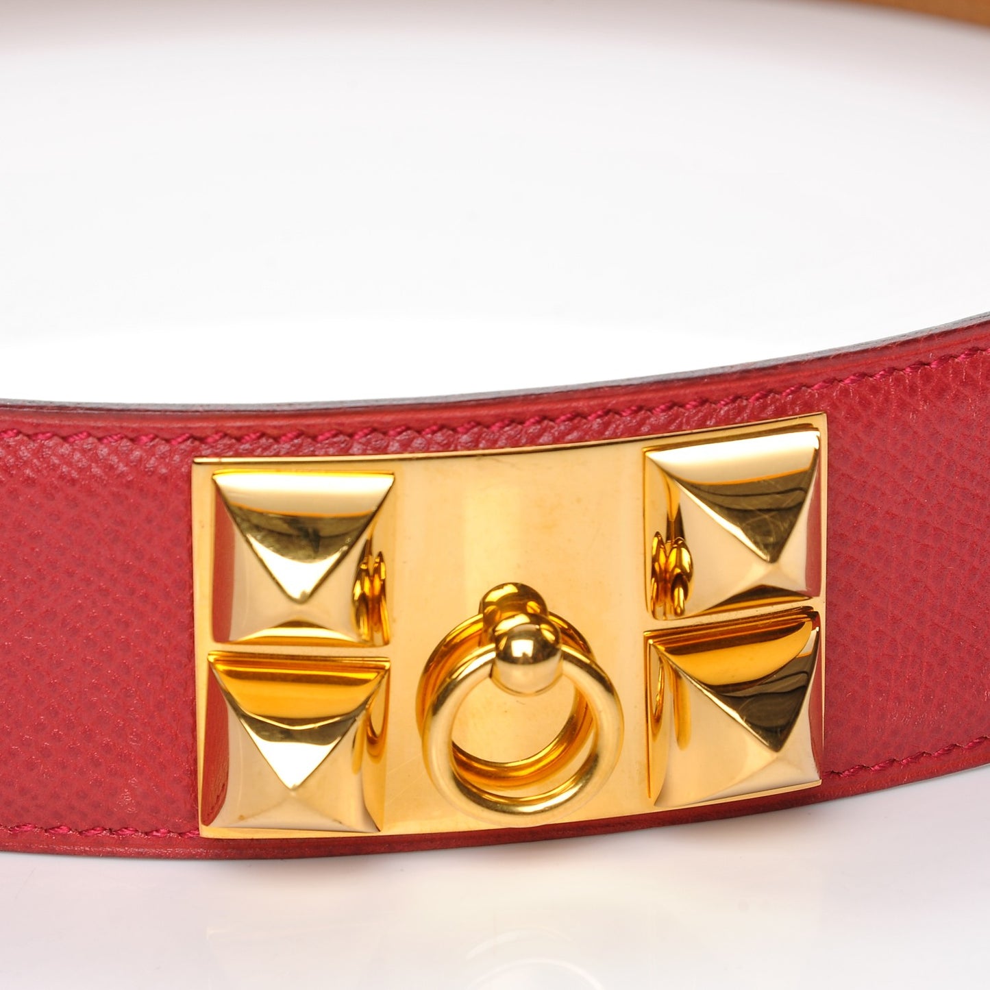 Courchevel Collier De Chien CDC Belt 70 Rouge Vif