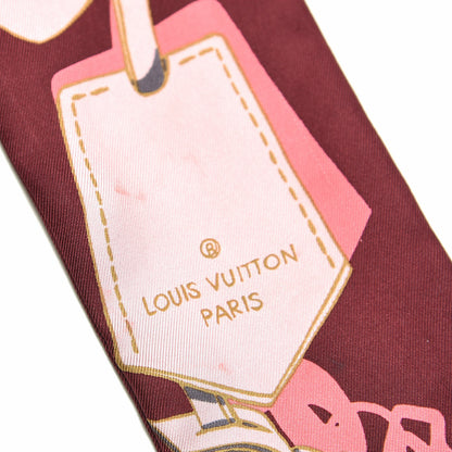 Louis Vuitton Silk Handle Me Bandeau Bordeaux 6 of 7