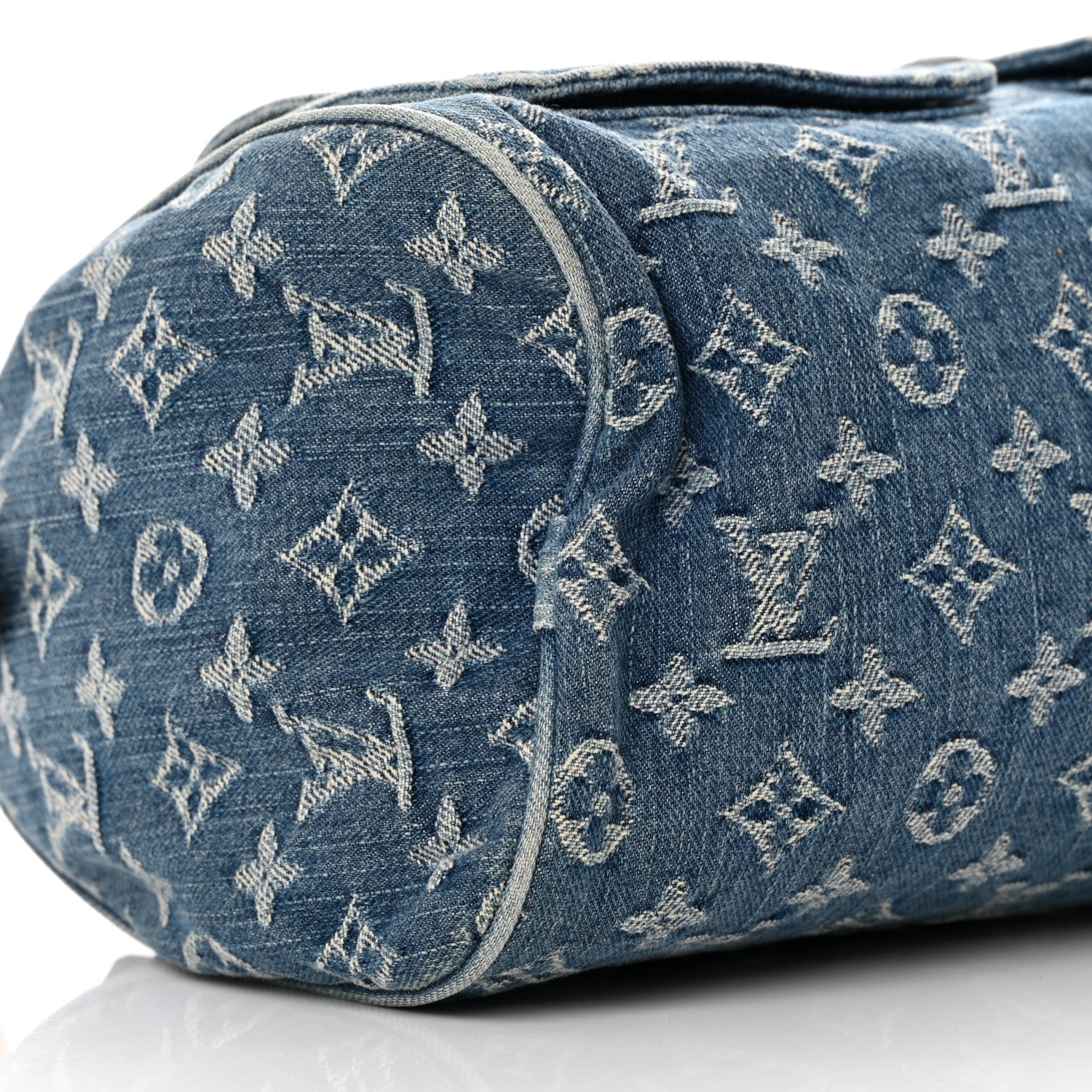 Louis Vuitton Monogram Denim Neo Speedy Blue 9 of 14