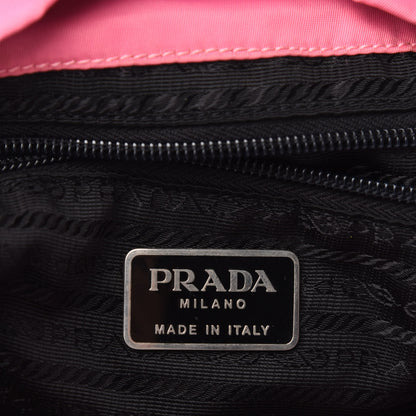 Prada Nylon Vela Medium Backpack Begonia 5 of 7