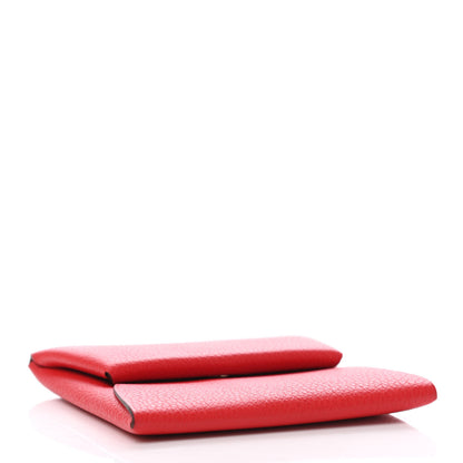 Hermes Evercolor Bastia Coin Purse Rouge De Coeur 3 of 4