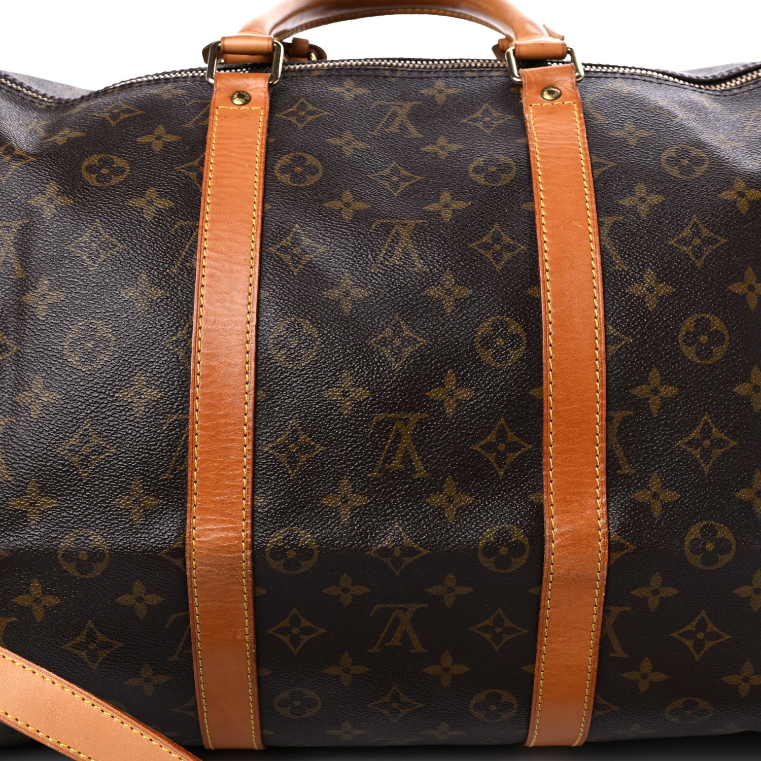 Louis Vuitton Monogram Keepall Bandouliere 55 18 of 27