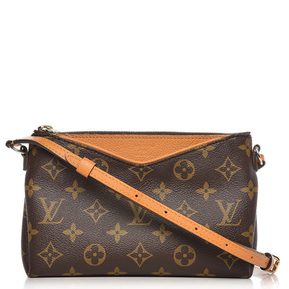 Louis Vuitton Monogram Pallas Crossbody Safran 1 of 8