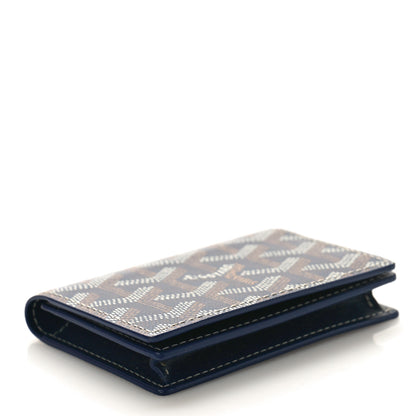 Goyard Goyardine Business Card Holder Navy 4 of 9