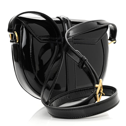 Celine Patent Calfskin Besace Small 16 Black 3 of 8