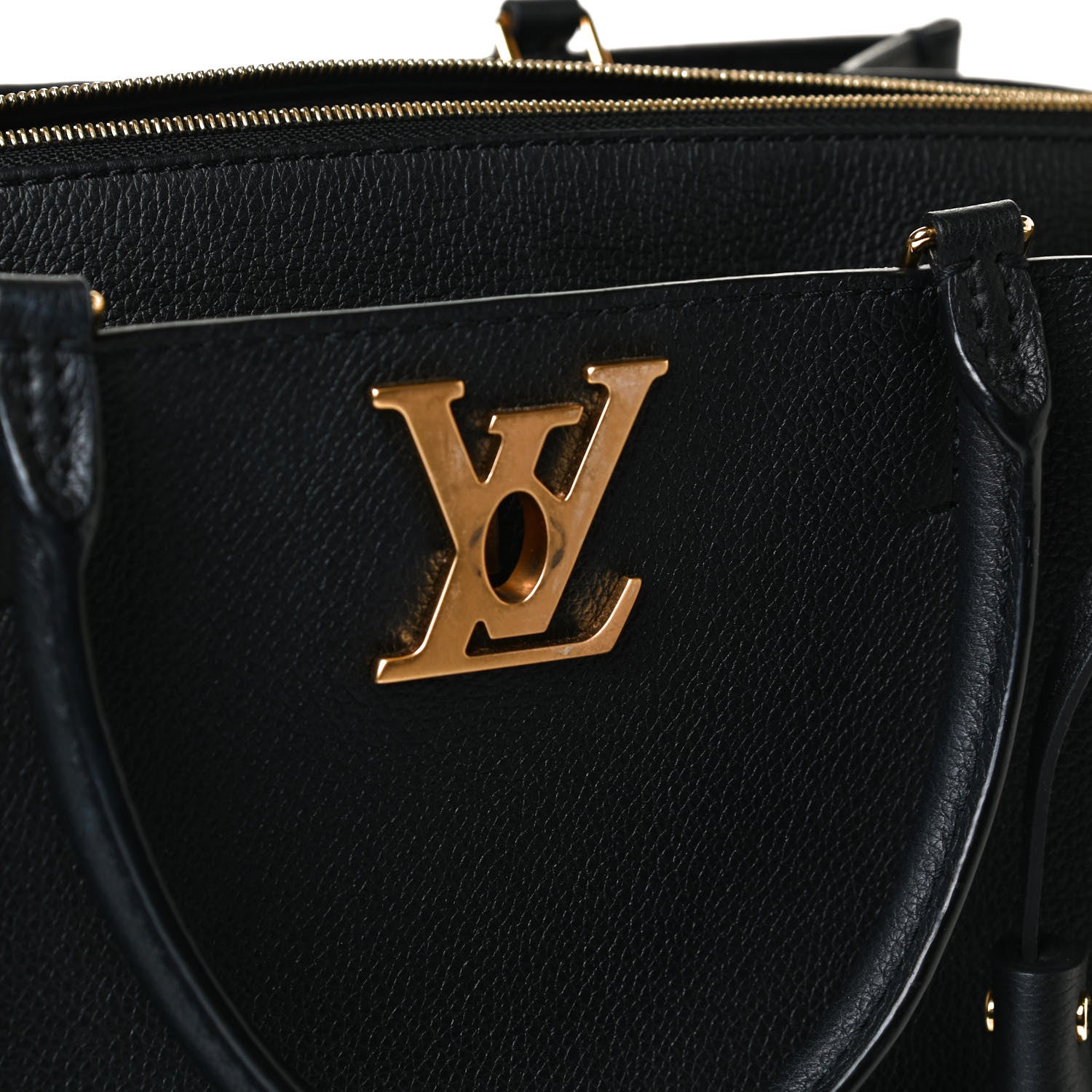 Louis Vuitton Calfskin Lockmeto Black 12 of 13
