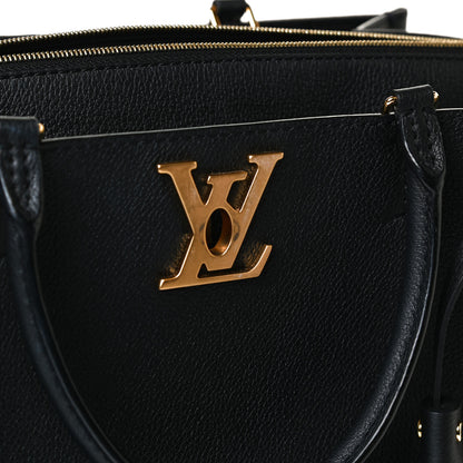 Louis Vuitton Calfskin Lockmeto Black 12 of 13