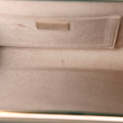 Jimmy Choo Patent Cayla Clutch Jade 9 of 10
