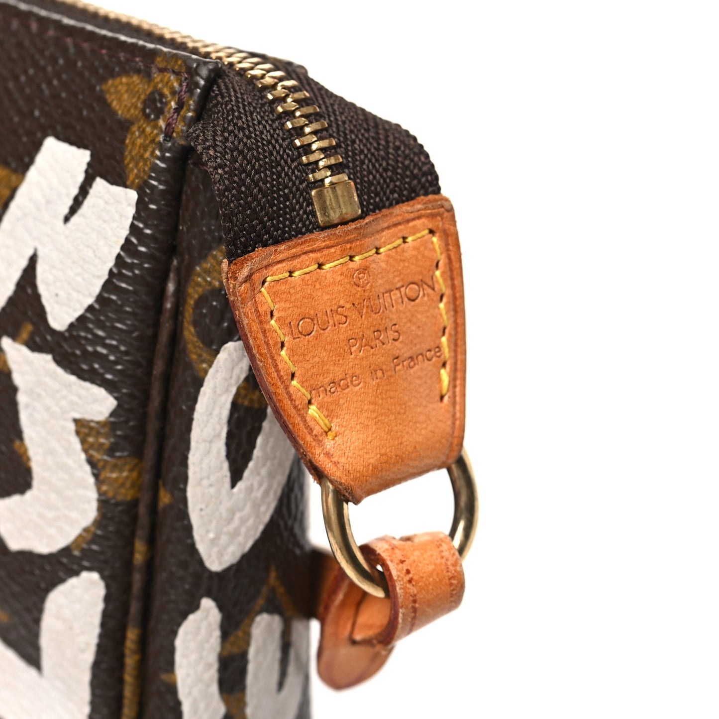 Monogram Graffiti Pochette Accessories Silver