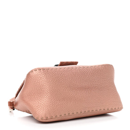 Fendi Cuoio Romano Selleria Baguette Pink 4 of 9