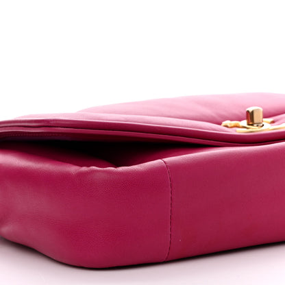 Chanel Lambskin Medium Simply Flap Pink 9 of 10