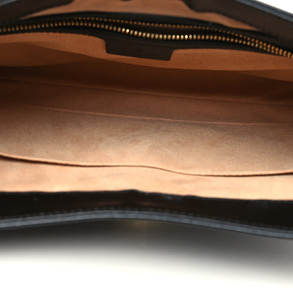 Gucci Boarded Dyana Lux Calfskin Small Jackie 1961 Hobo Black 5 of 11