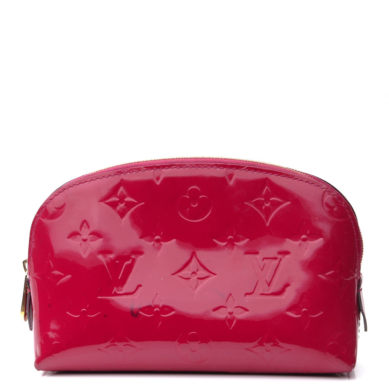 Louis Vuitton Vernis Cosmetic Pouch Rose Indien 1 of 10