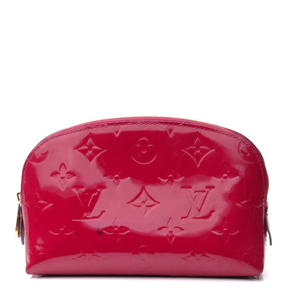 Louis Vuitton Vernis Cosmetic Pouch Rose Indien 1 of 10