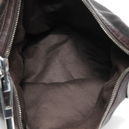 Gucci Monogram Medium Hobo Brown 6 of 8