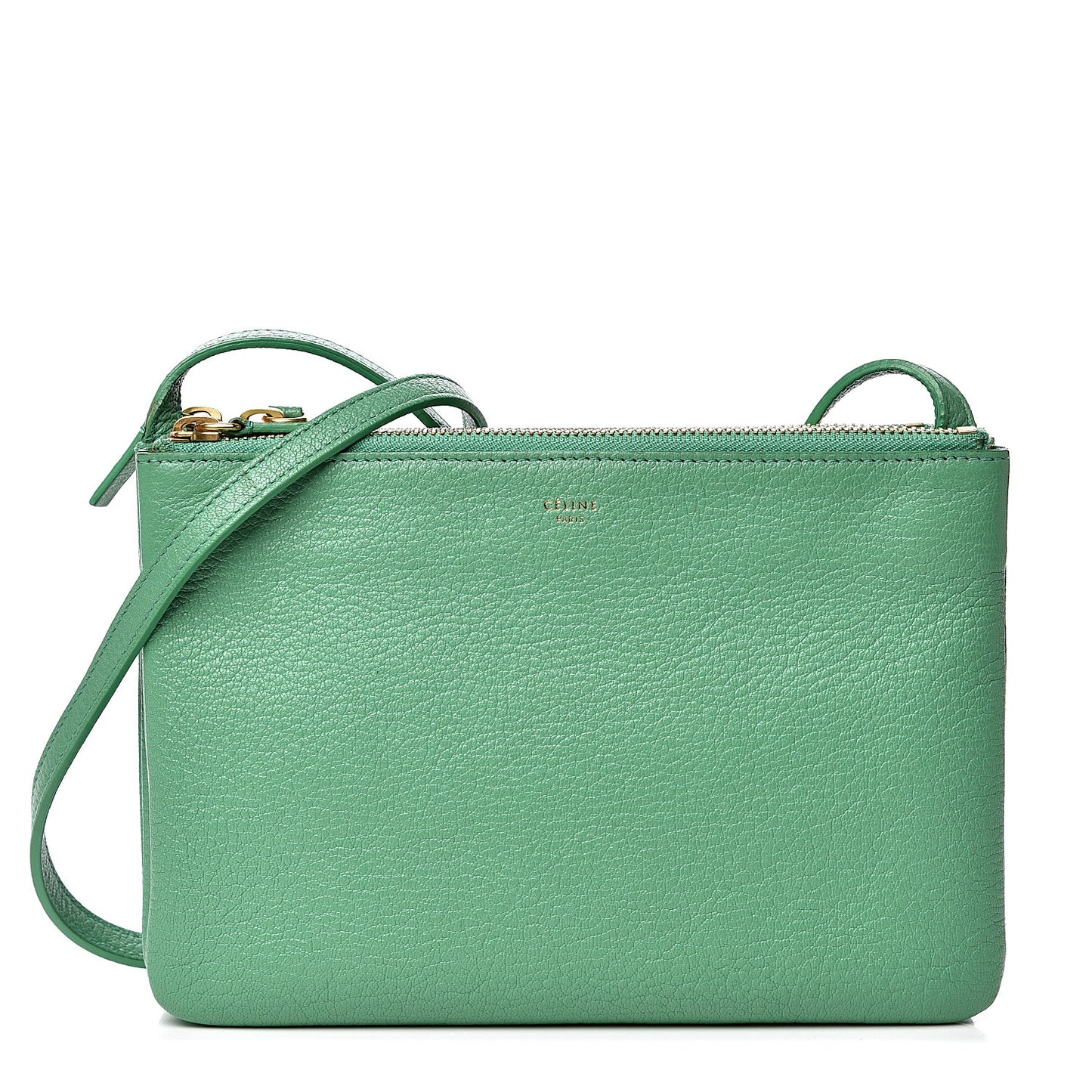Goatskin Small Trio Crossbody Bag Palm