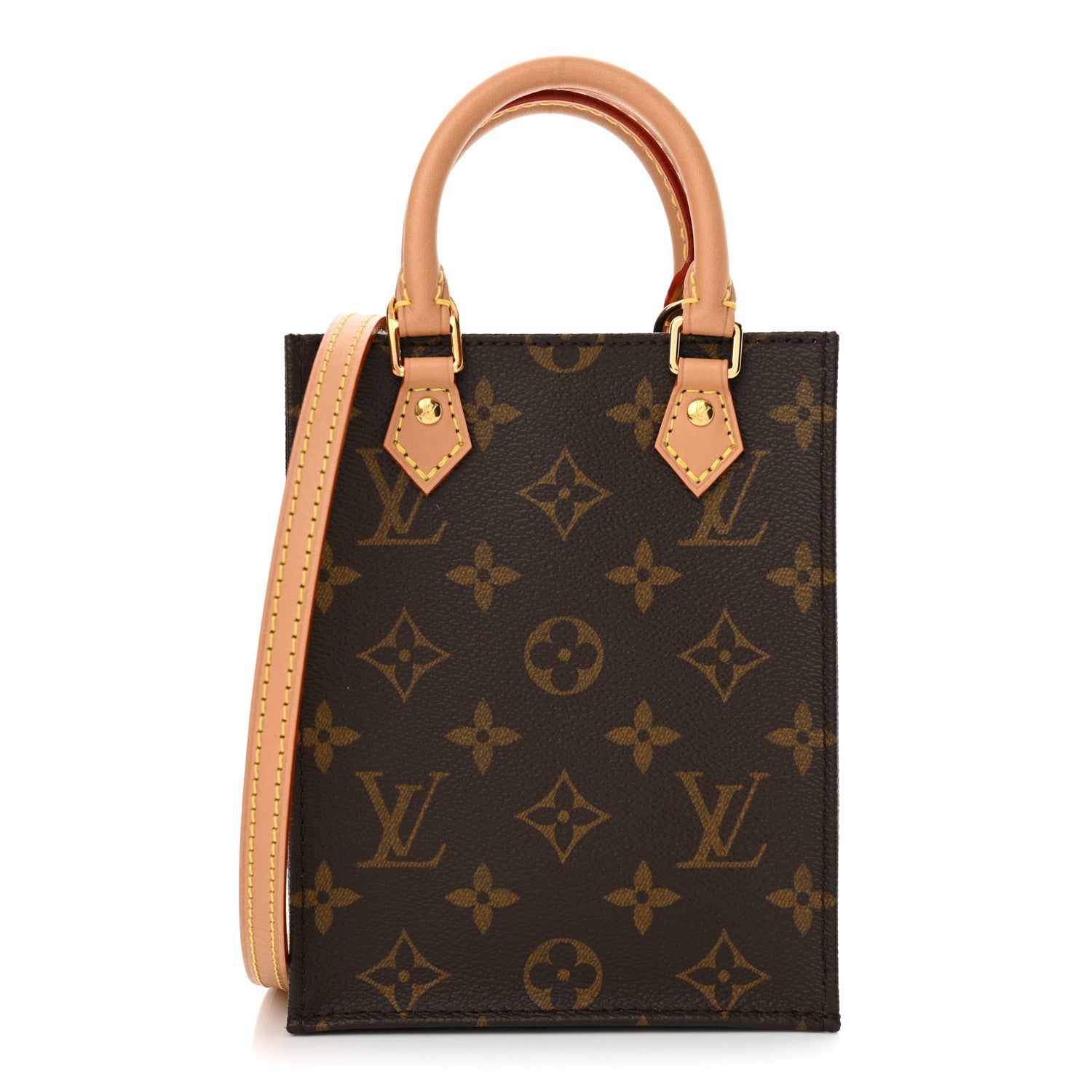 Louis Vuitton Monogram Petit Sac Plat 1 of 10