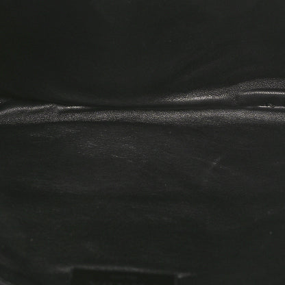 Prada Vitello Intreccio Tress Clutch Cognac Black 5 of 11