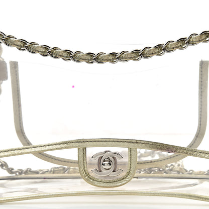 Chanel Lambskin Vinyl Large Naked Flap Gold 8 of 12