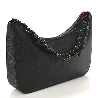 Christian Louboutin Calfskin Large Loubila Chain Shoulder Bag Black 3 of 8