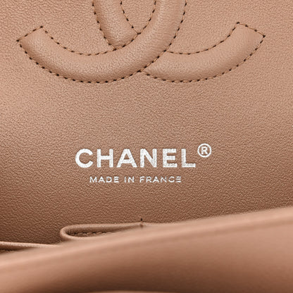 Chanel Caviar Quilted Medium Double Flap Beige 5 of 11