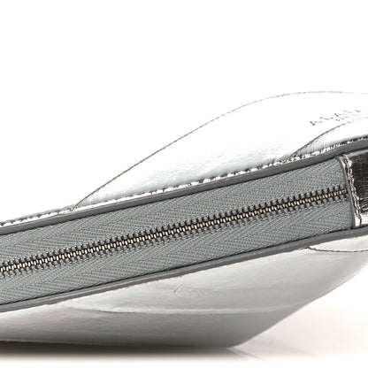 Alaia Laminated Eel Le Coeur Bag Argent 8 of 9