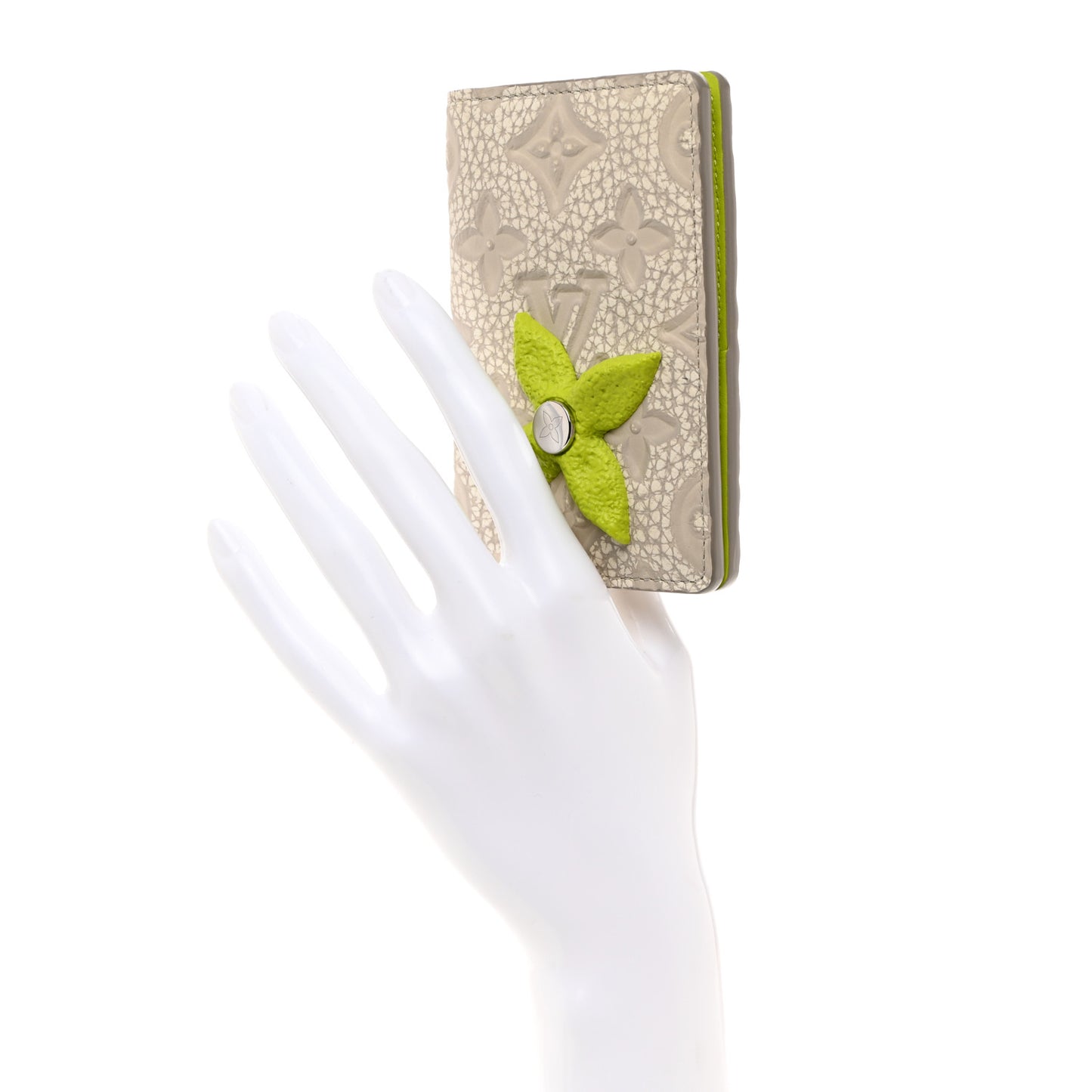 LOUIS VUITTON Taurillon Rock Climbing Pocket Organizer Chalk