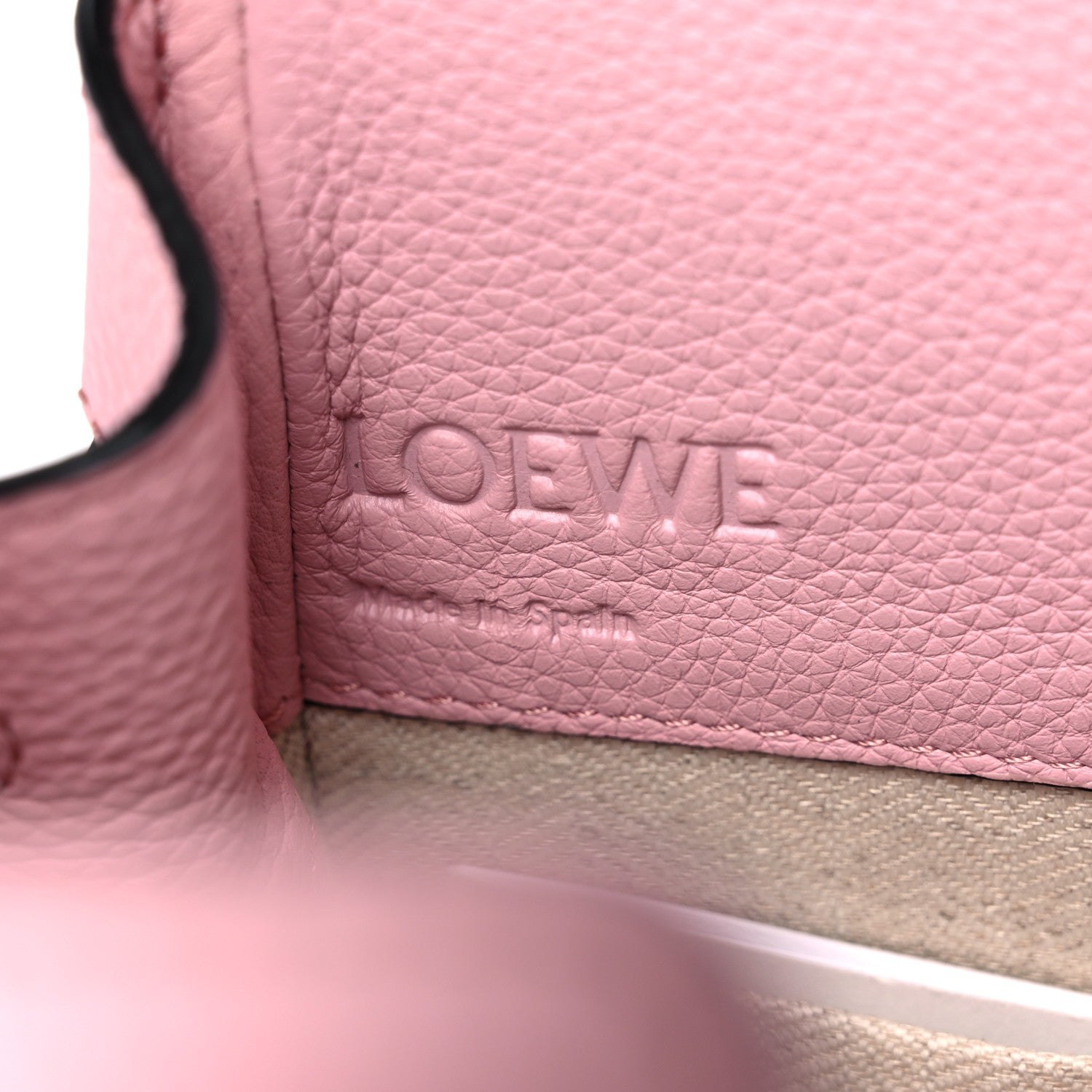 Loewe Calfskin Mini Hammock Shoulder Bag Pastel Pink 5 of 11
