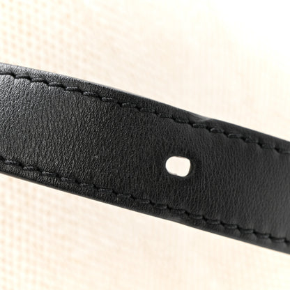 Delvaux Linen Canvas Supple Calfskin Pin Daily Surpique Bucket Naturel Black 11 of 11