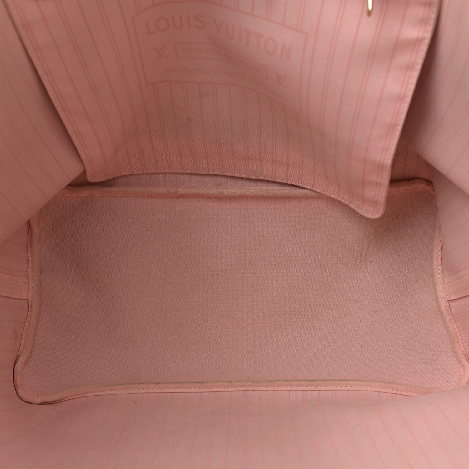 Louis Vuitton Damier Azur Neo Neverfull GM Rose Ballerine 6 of 15